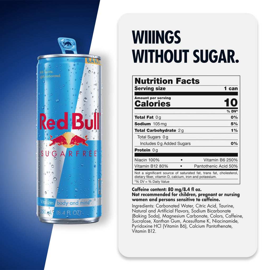 Red Bull Energy Drink Variety Advent Calendar Pack, with 80mg Caffeine, Taurine & B Vitamins, 8.4 fl. oz., pack of 24 Cans
